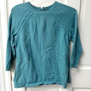 Teal Talbot Chunky Sweater